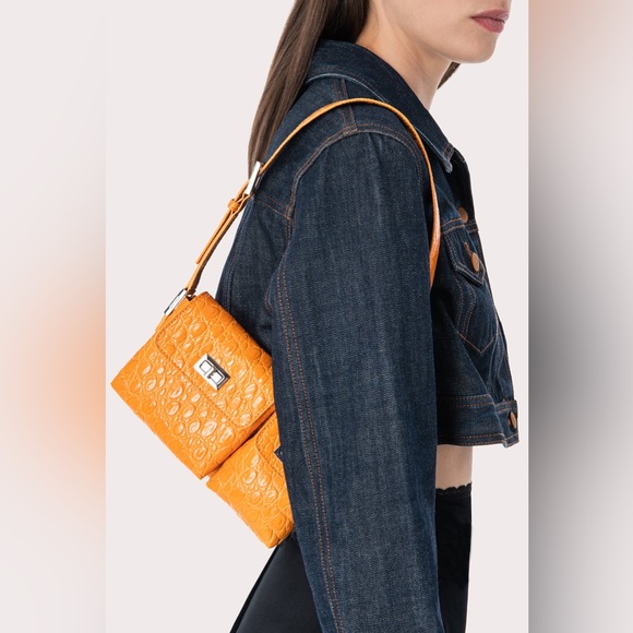 By Far Orange Baby Billy Bag NWT - Picture 2 of 7